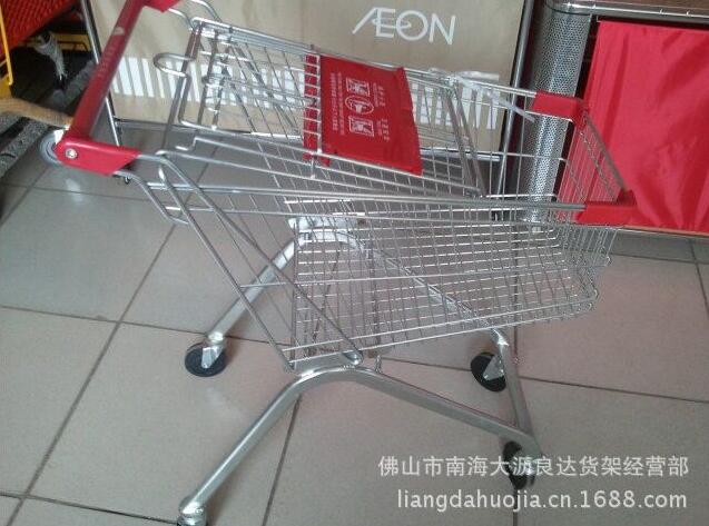 廠家批發(fā)超市豪華購物車 人字腳購物車 線腳購物車 電梯輪購物車