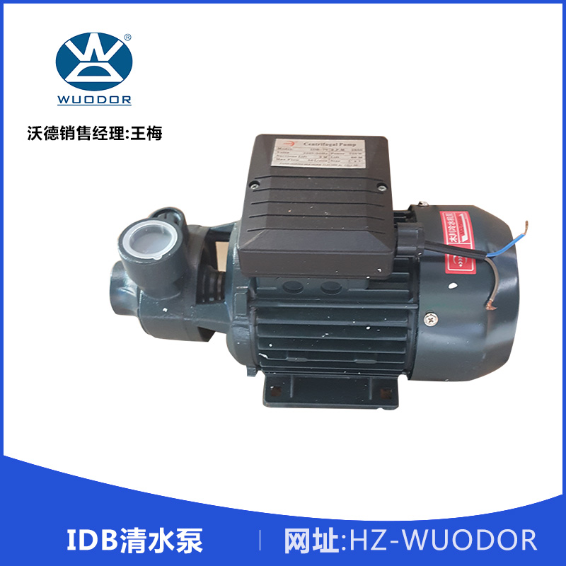 木川 IDB 清水泵 1DB-35家用清水泵 增壓抽水泵 高揚(yáng)程旋渦式清水泵