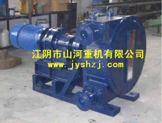 山河牌JGB系列水泥砂漿軟管泵：耐磨損轉(zhuǎn)速慢排出壓力大