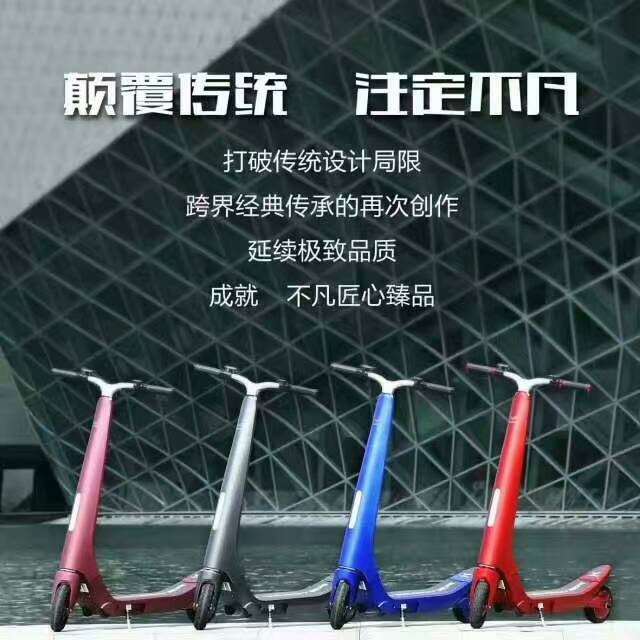 樂和L1 超碳纖維電動滑板車 電動折疊車折疊式電動車自行車代步車