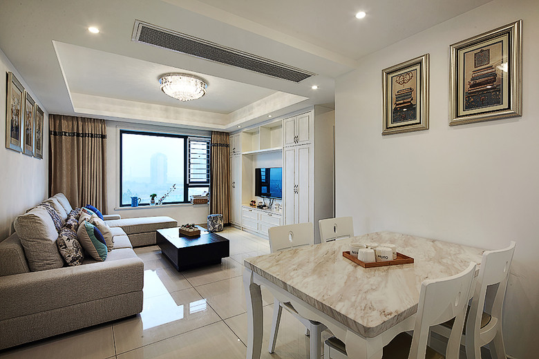 現(xiàn)代簡(jiǎn)約裝修效果圖 小戶(hù)型裝修樣板房 成都裝修設(shè)計(jì)