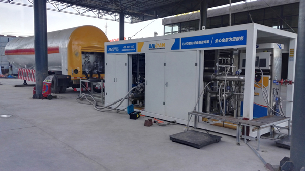 LNG加氣站一體撬裝站速建站—天津佰焰