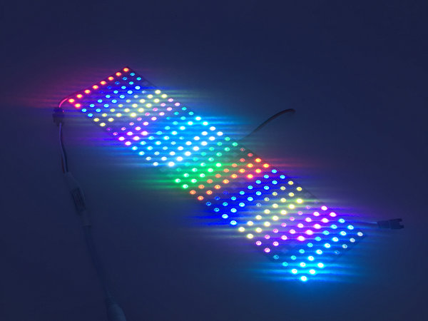 全彩可編輯柔性點陣屏