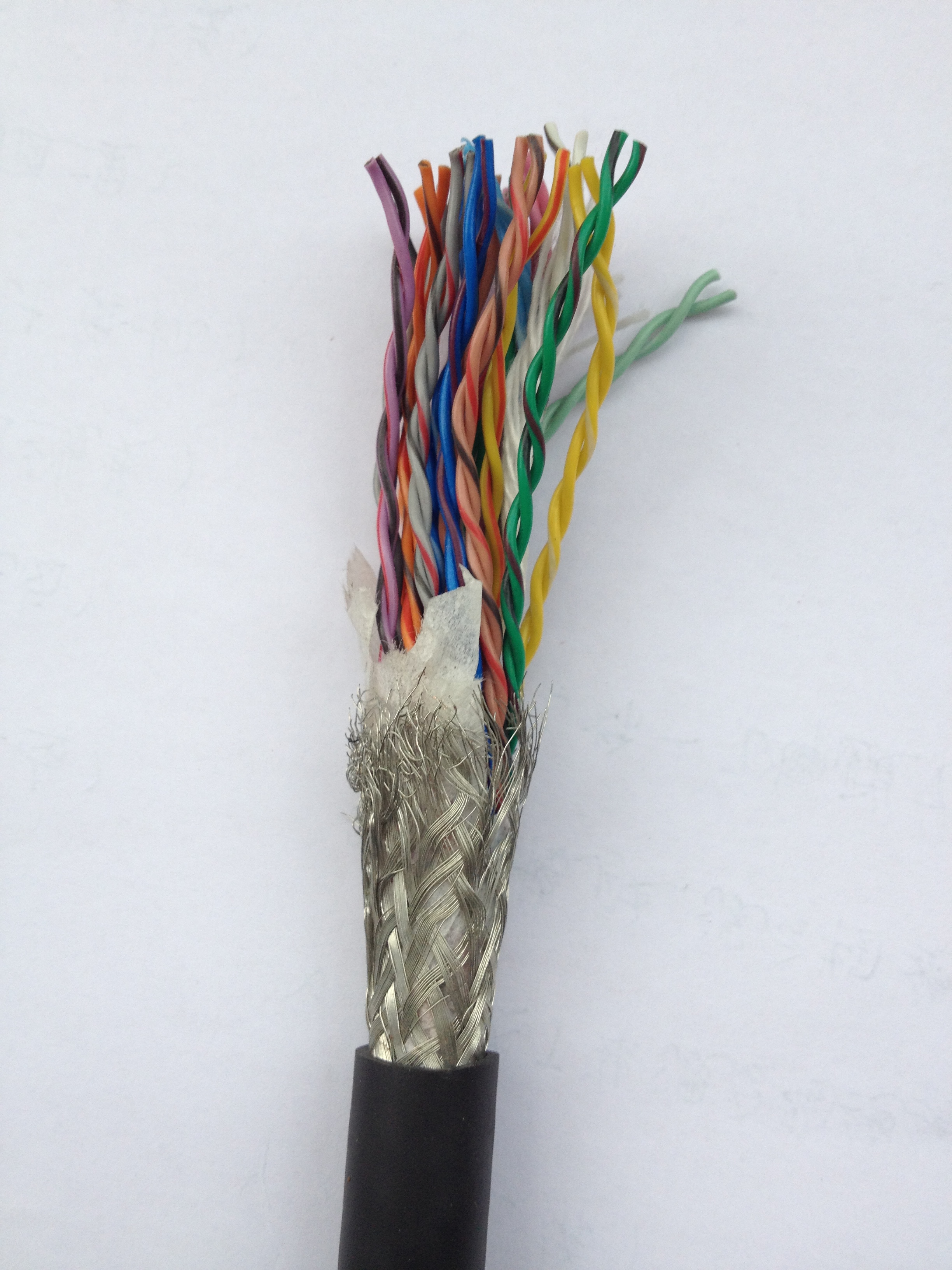 深圳龍崗機(jī)器人信號拖鏈電纜，6*2*0.2雙屏蔽電纜，編碼器電纜