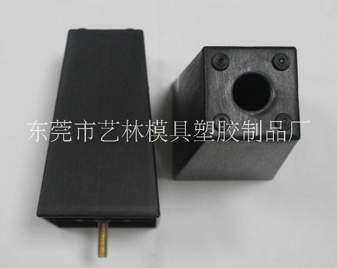 批發(fā)方型家具配件沙發(fā)腳，方型塑膠床腳柜腳注塑加工