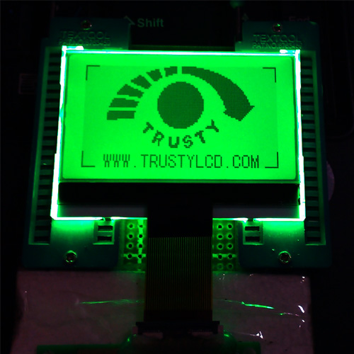 供應2.4寸單色LCD液晶顯示屏