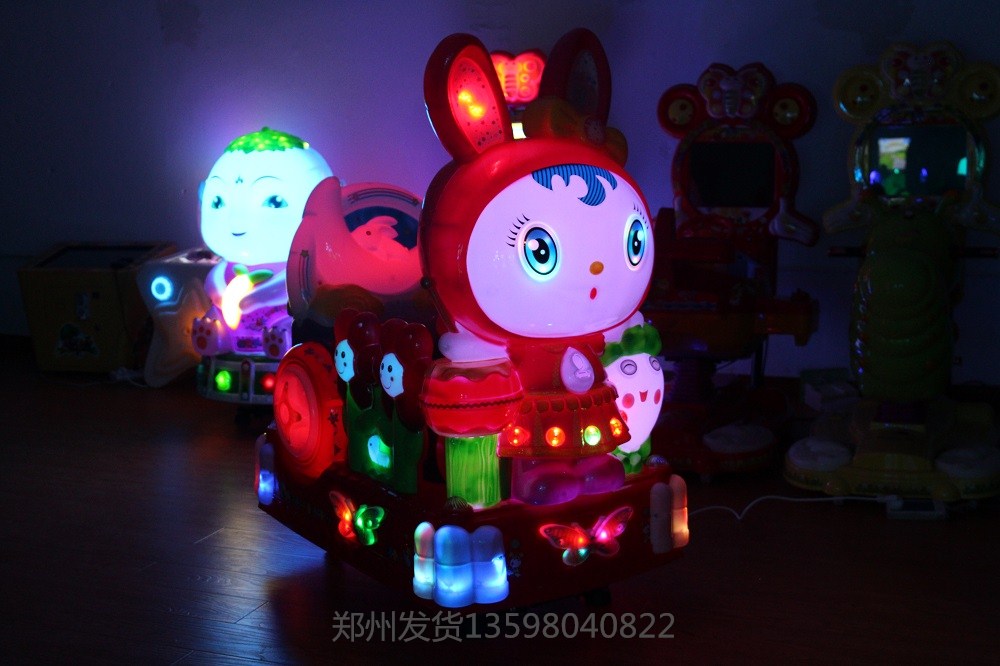 張家口投幣搖搖車兒童游樂園設備銷售