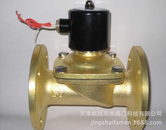 京水法蘭電磁閥