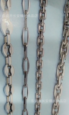 廠家銷售304不銹鋼飾品雙織磨鏈鏈條　多面磨鏈　四面磨　六面磨　八面磨