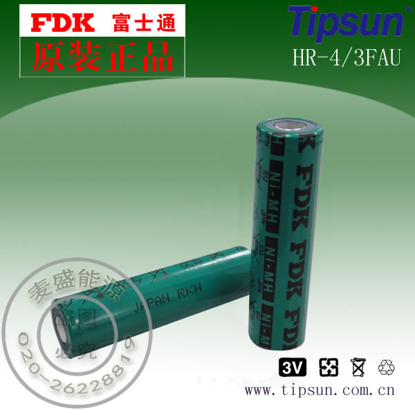 日本原裝FDK HR-4/3FAU鎳氫電池4500mAh 醫(yī)療產(chǎn)品*電池