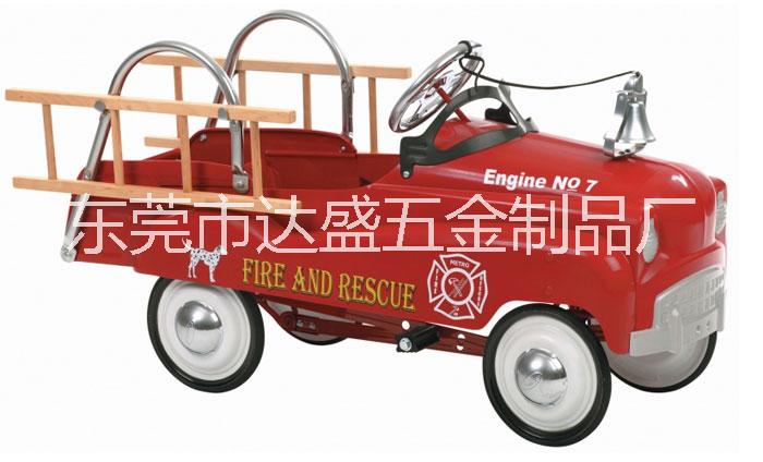 專業(yè)生產(chǎn)金屬*四輪童車 帶消防梯水槍 仿真消防車 兒童腳踏車、自行車