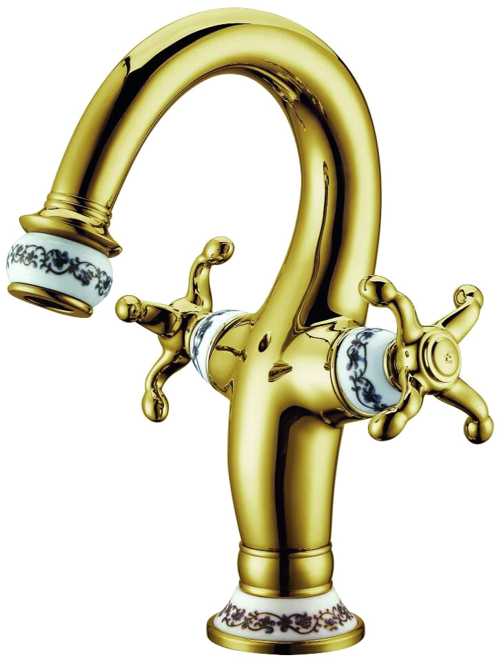 酒店全銅歐式三孔龍頭 廚房衛(wèi)浴產(chǎn)品 *電鍍 廠家價(jià)格出售