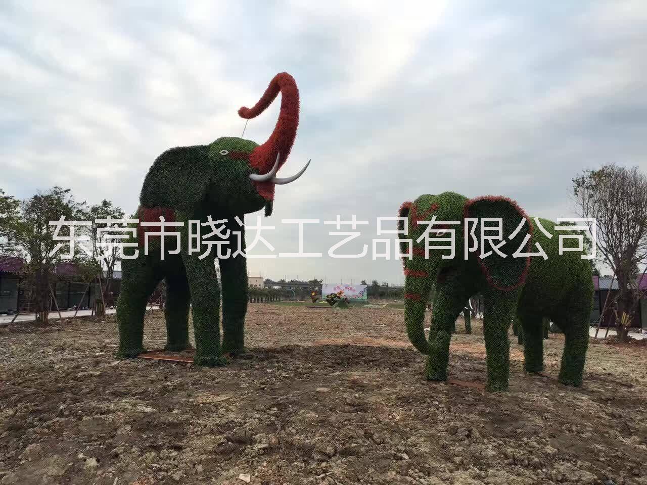 仿真植物動(dòng)物綠雕 假植物 卡通人 仿真植物動(dòng)物綠雕大象景觀裝卡通人