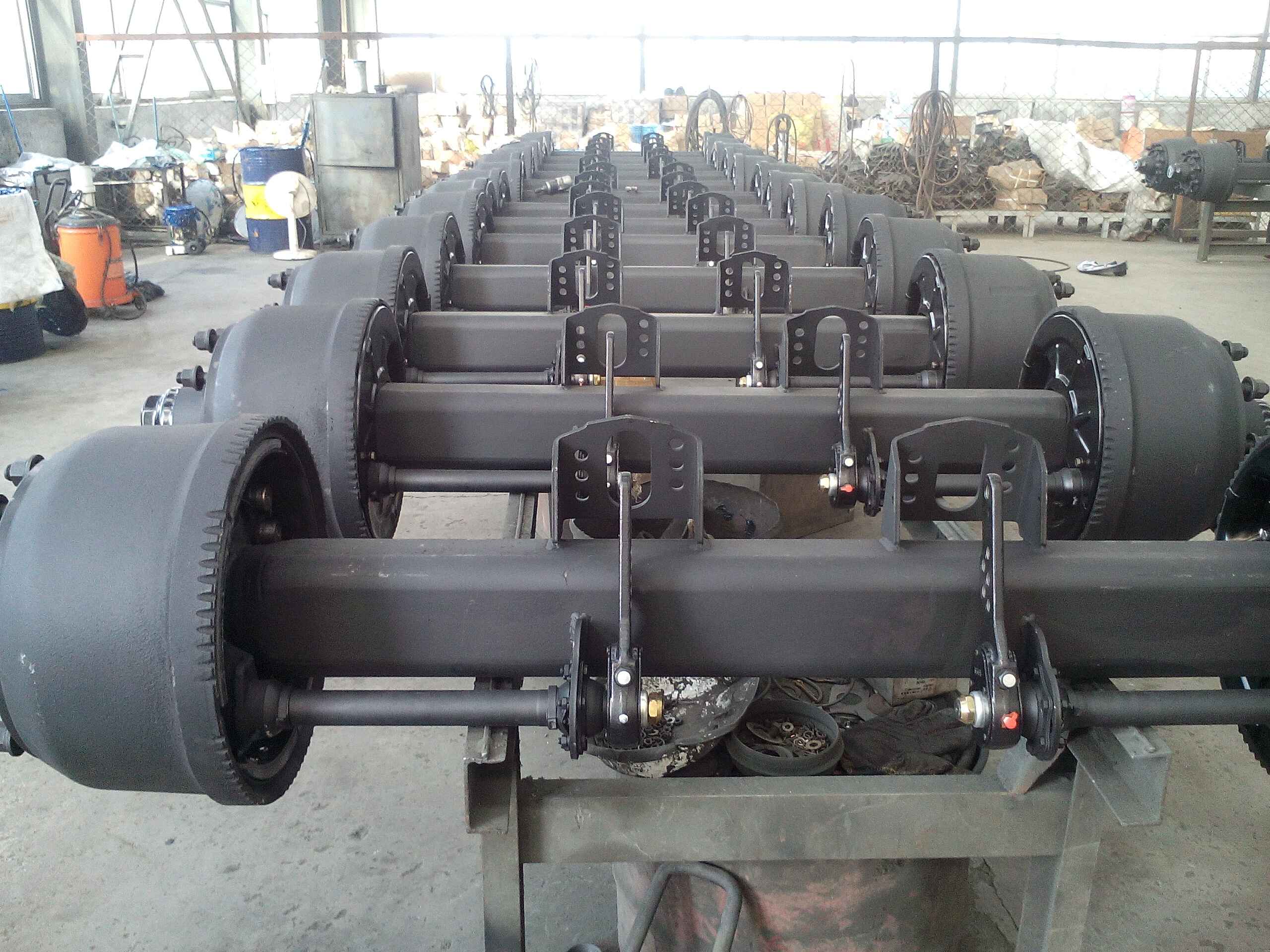 供應(yīng)正陽牌半掛車德式車橋