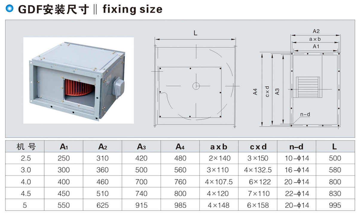 安徽GDF離心式方形管道風機上海GDF離心式方形管道風機