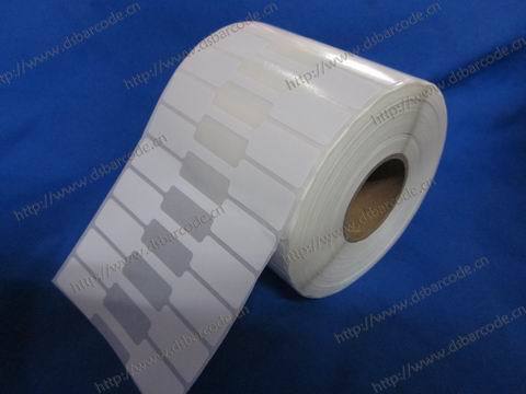 定做90*15空白不干膠條碼貼紙