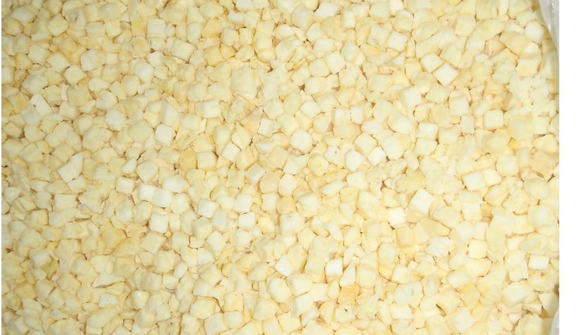 新鮮速凍菠蘿丁，優(yōu)質(zhì)綠色健康水果10KG