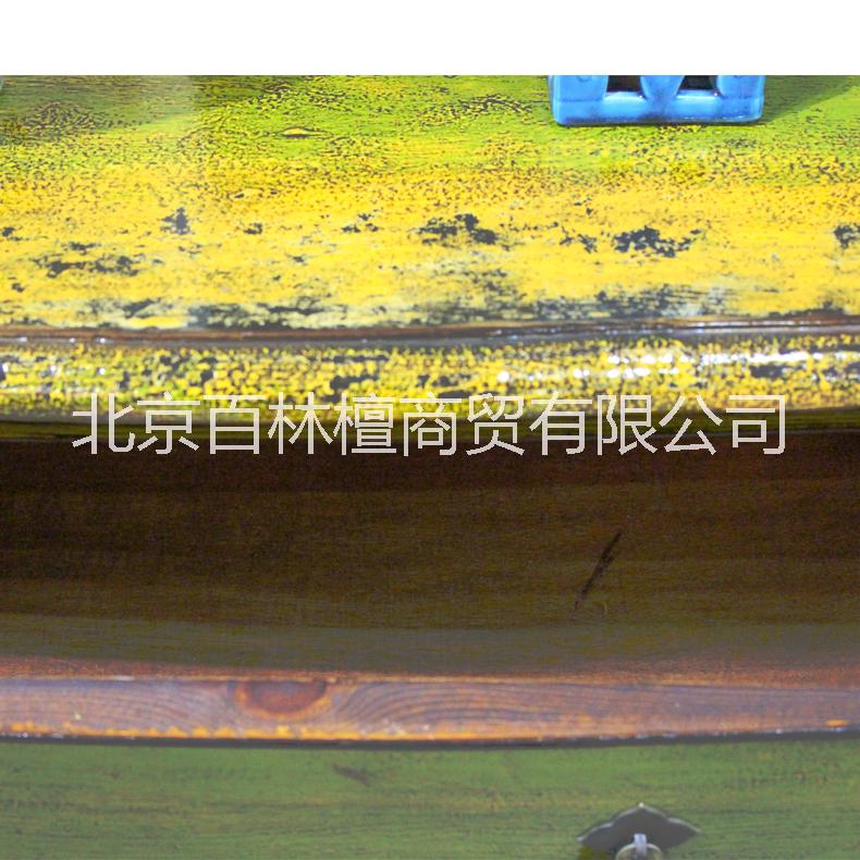 歐式玄關(guān)柜門廳柜復(fù)古做舊裝飾柜子新古典客廳隔斷玄關(guān)桌仿古家具