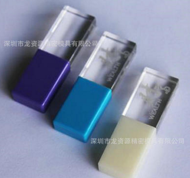 塑料模具廠(chǎng)熱銷(xiāo)推薦 方形亞克力U盤(pán) 塑膠模具制品