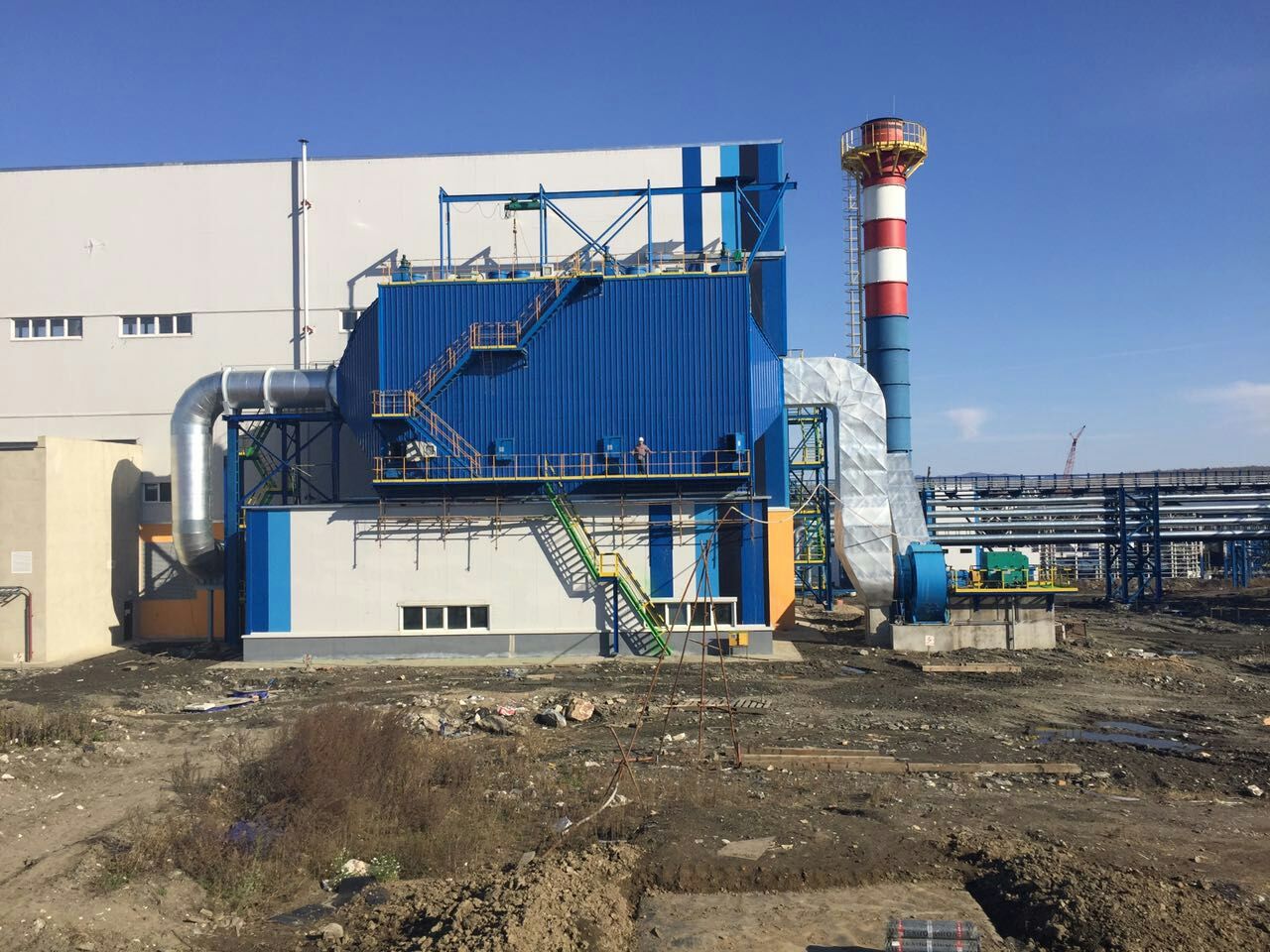 超低排放環(huán)保75噸循環(huán)流化床鍋爐 , 超低排放濕電除塵器技術(shù)