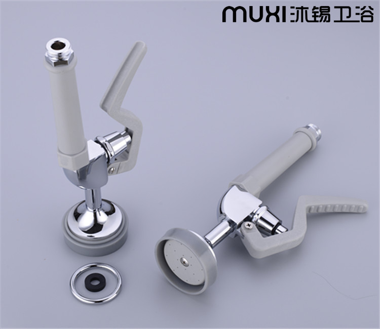 洗碗機(jī)座臺式高壓花灑龍頭 全銅雙溫商用高壓沖洗水龍頭