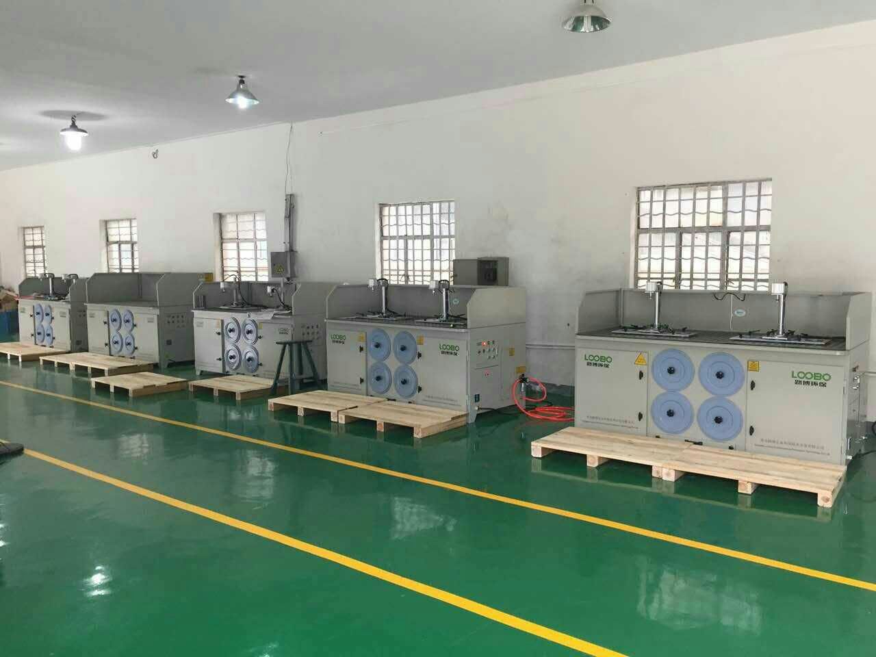 青島環(huán)保廠家直銷治理污染的防爆型打磨除塵臺