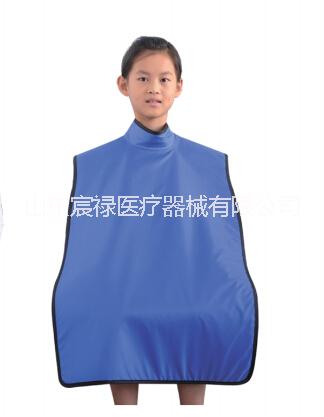 （買高領(lǐng)坎肩選宸祿）牙科高領(lǐng)坎肩圍裙 兒童坎肩式圍裙 圍領(lǐng)連體式鉛衣