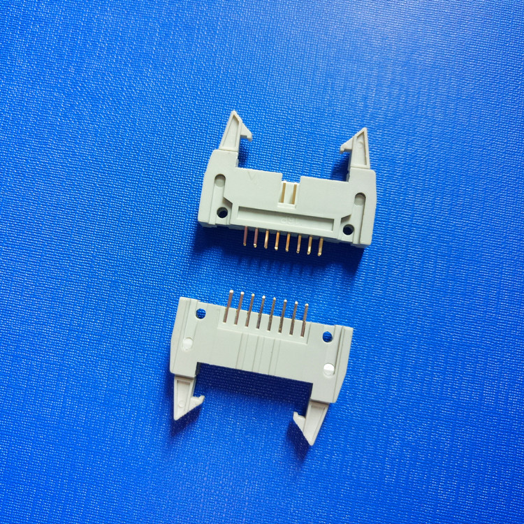 深圳電子生產(chǎn)廠家 灰色牛角座批發(fā) 批發(fā)商直銷灰色牛角座16P 牛角座報價