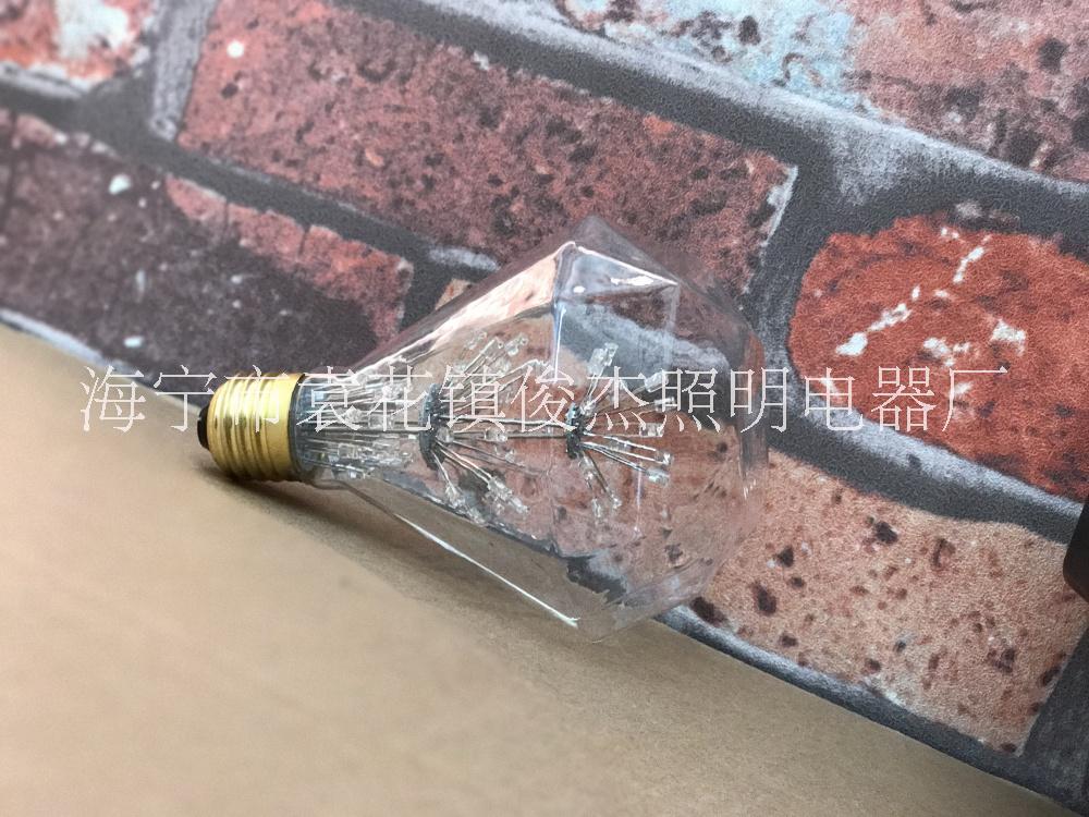 G95鉆石滿天星愛迪生仿古led特殊造型獨特工藝歐式風格創(chuàng)意有情調(diào)