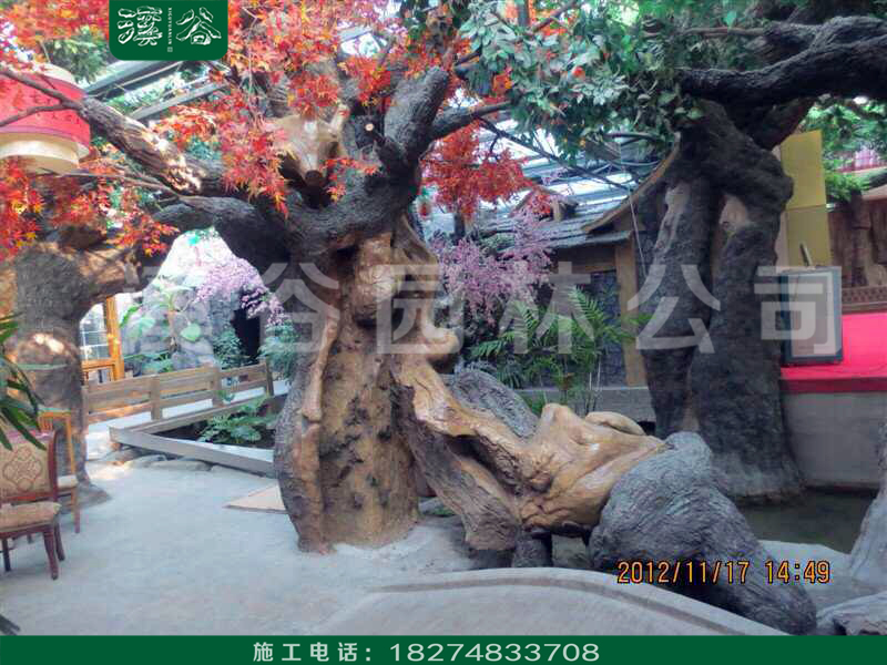 長沙混凝土仿真樹施工電話|長沙專業(yè)設(shè)計景區(qū)仿真樹公司