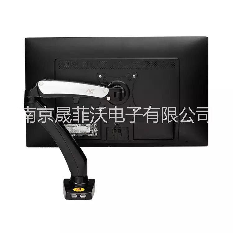 NB F100電腦顯示器支架桌面升降掛架17-27寸萬向旋轉(zhuǎn)臺式增高底座