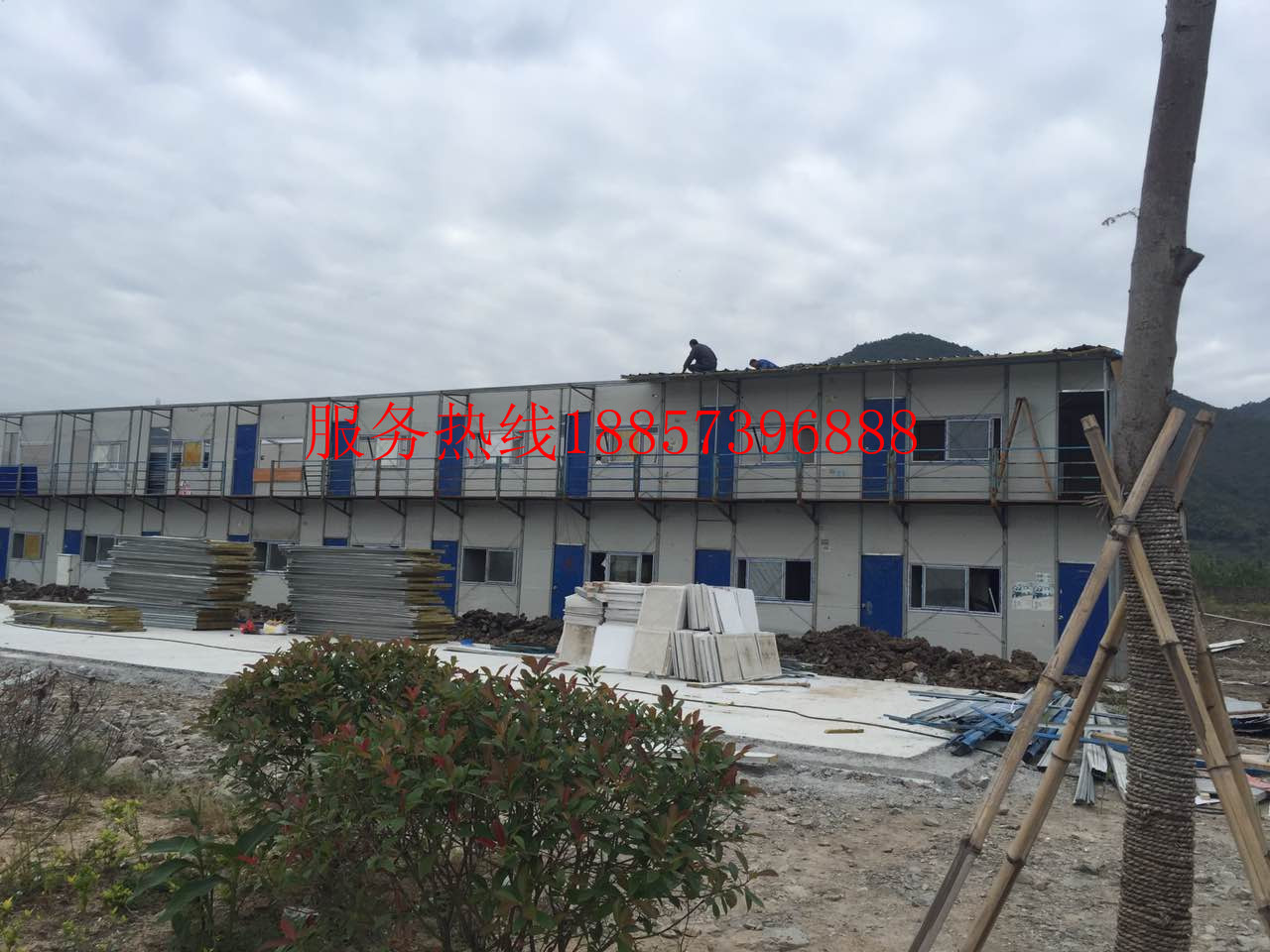 嘉興鴻發(fā)彩鋼活動房巖棉板 嘉興巖棉板活動房公司 嘉興哪有巖棉板活