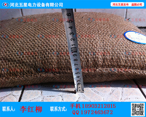便攜式吸水膨脹袋克制洪澇提高防汛物資科技含量