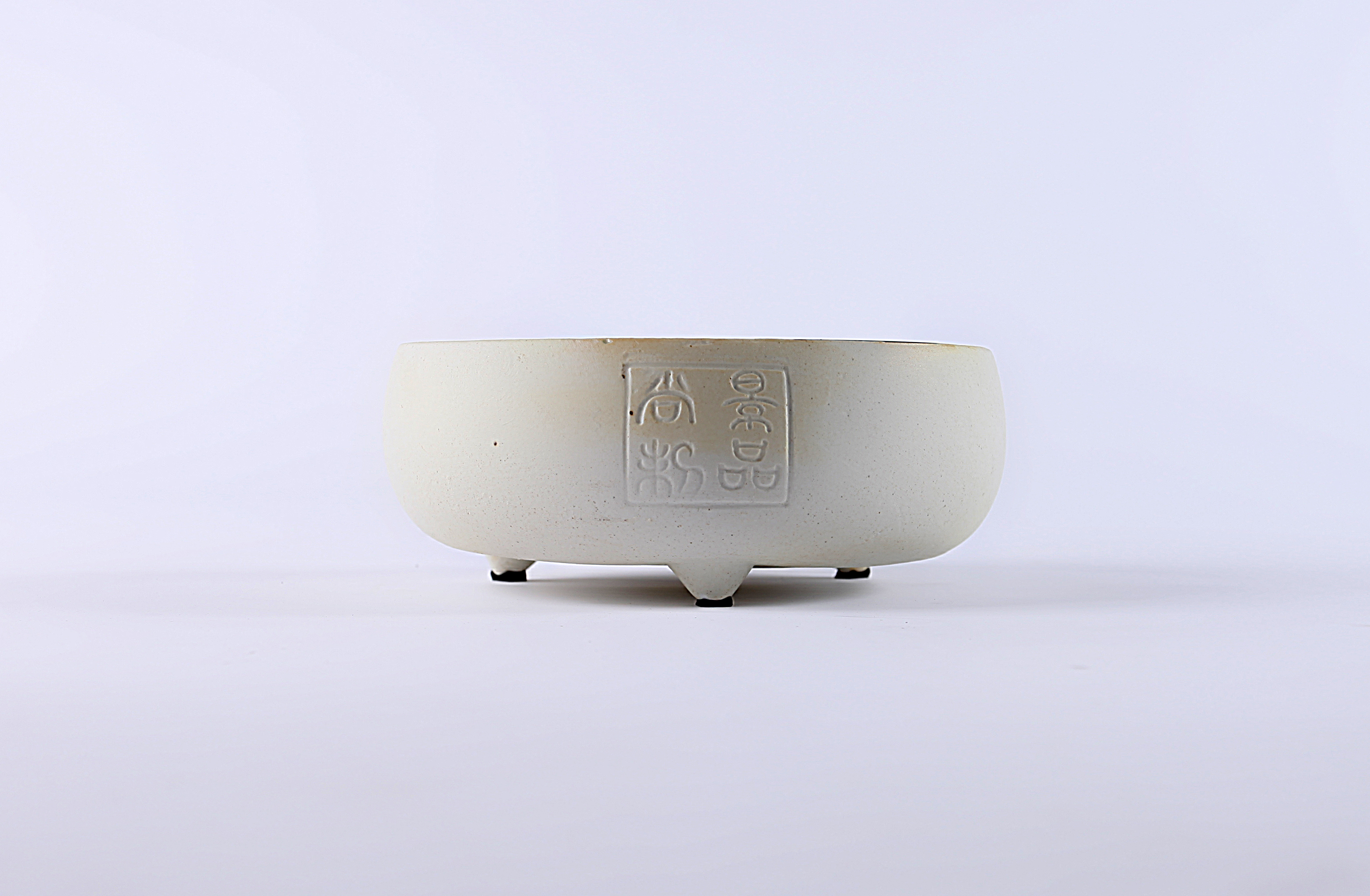 高端工藝禮品- 尚景空中盆栽，懸浮盆栽科技懸浮禮贈(zèng)佳品-景德鎮(zhèn)陶瓷款-復(fù)古素色