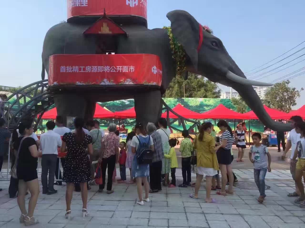 暖場道具 機(jī)械大象出租出售