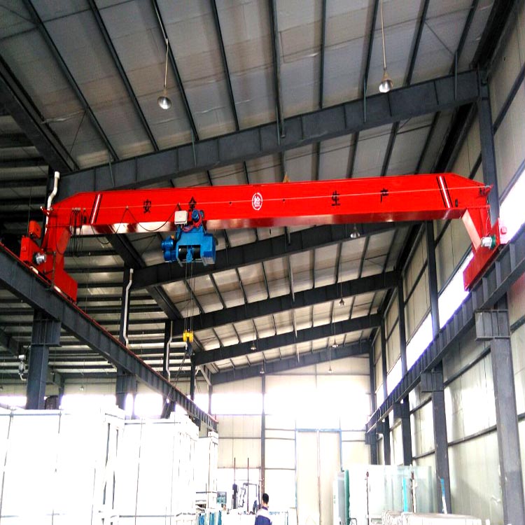 生產(chǎn)制作出口電動(dòng)單梁行吊10噸電動(dòng)葫蘆單梁行吊LDA型箱式電動(dòng)單梁行吊