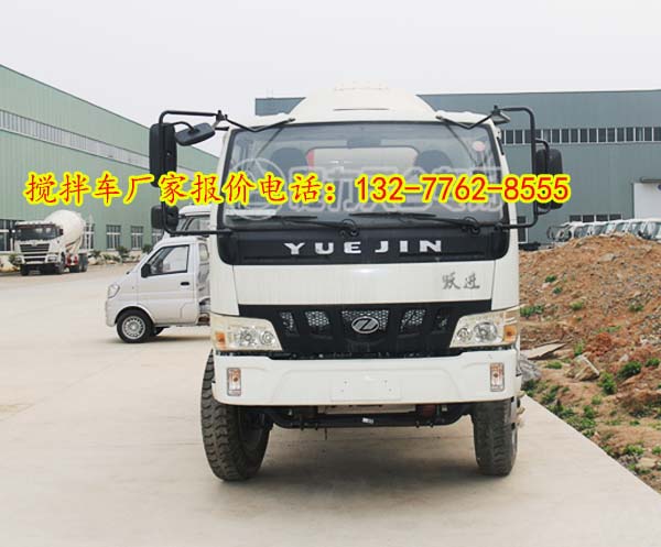 躍進3方4方5方攪拌車廠家直銷多少錢
