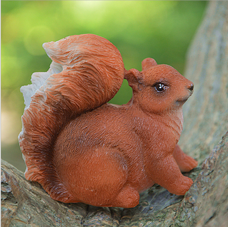 仿真迷你*盆栽動物小擺件微景觀裝飾品樹脂工藝品*禮物批發(fā)