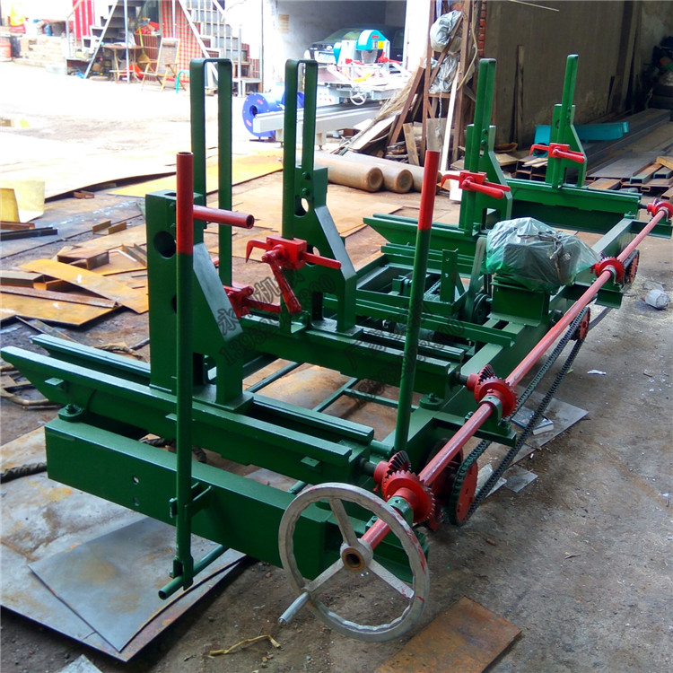 鑄鐵機身永利318型帶鋸機木工跑車 全自動立式帶鋸機