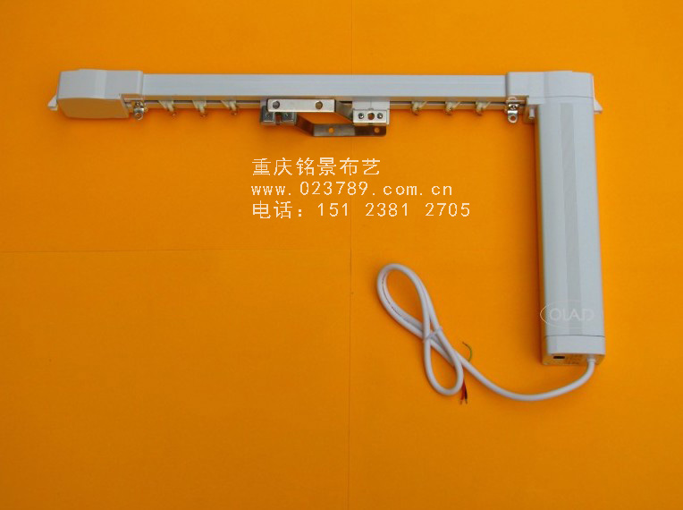 電動開合簾廠家電機  專業(yè)電動窗簾制作 靜音軌道 5年質(zhì)保