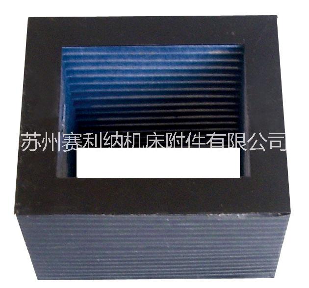 青島機床鋼板防護罩 青島機床鋼板防護罩，機床風(fēng)琴防護