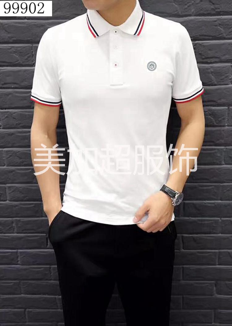 男士短袖翻領(lǐng)商務(wù)polo衫百搭