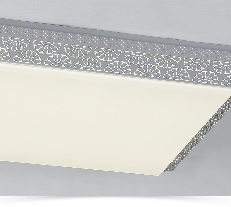 LED吸頂燈 客廳led吸頂燈 時尚平板 亞克力臥室照明智能節(jié)能燈