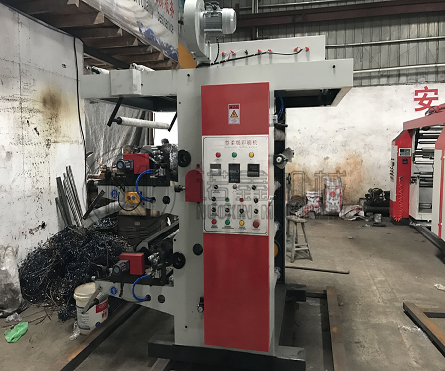 廠家定制 吹膜印刷連體機器 裁剪印刷* 橫切連接印刷機