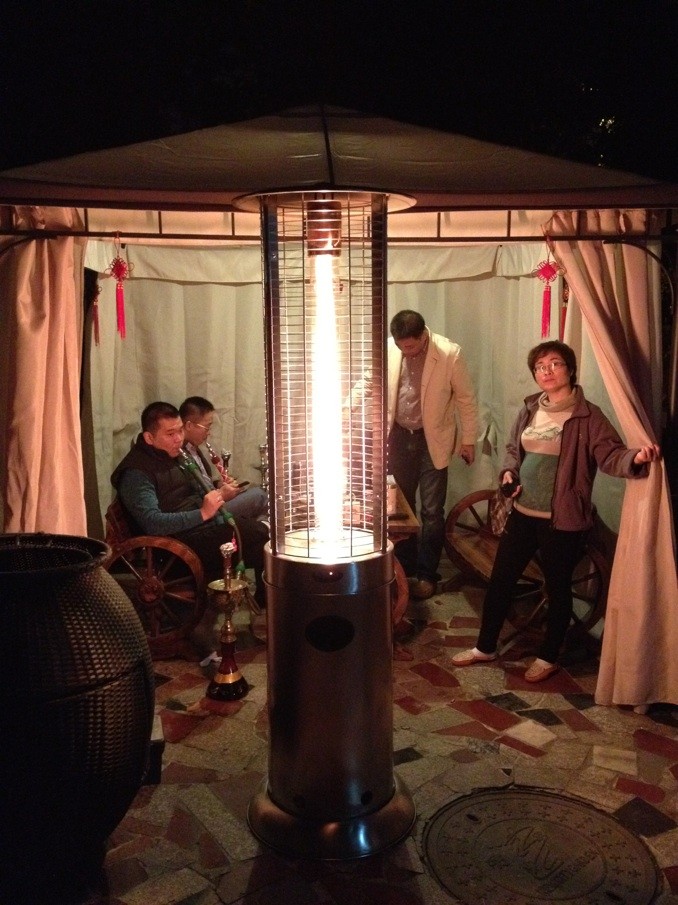 圓柱戶(hù)外燃?xì)馊∨癄t