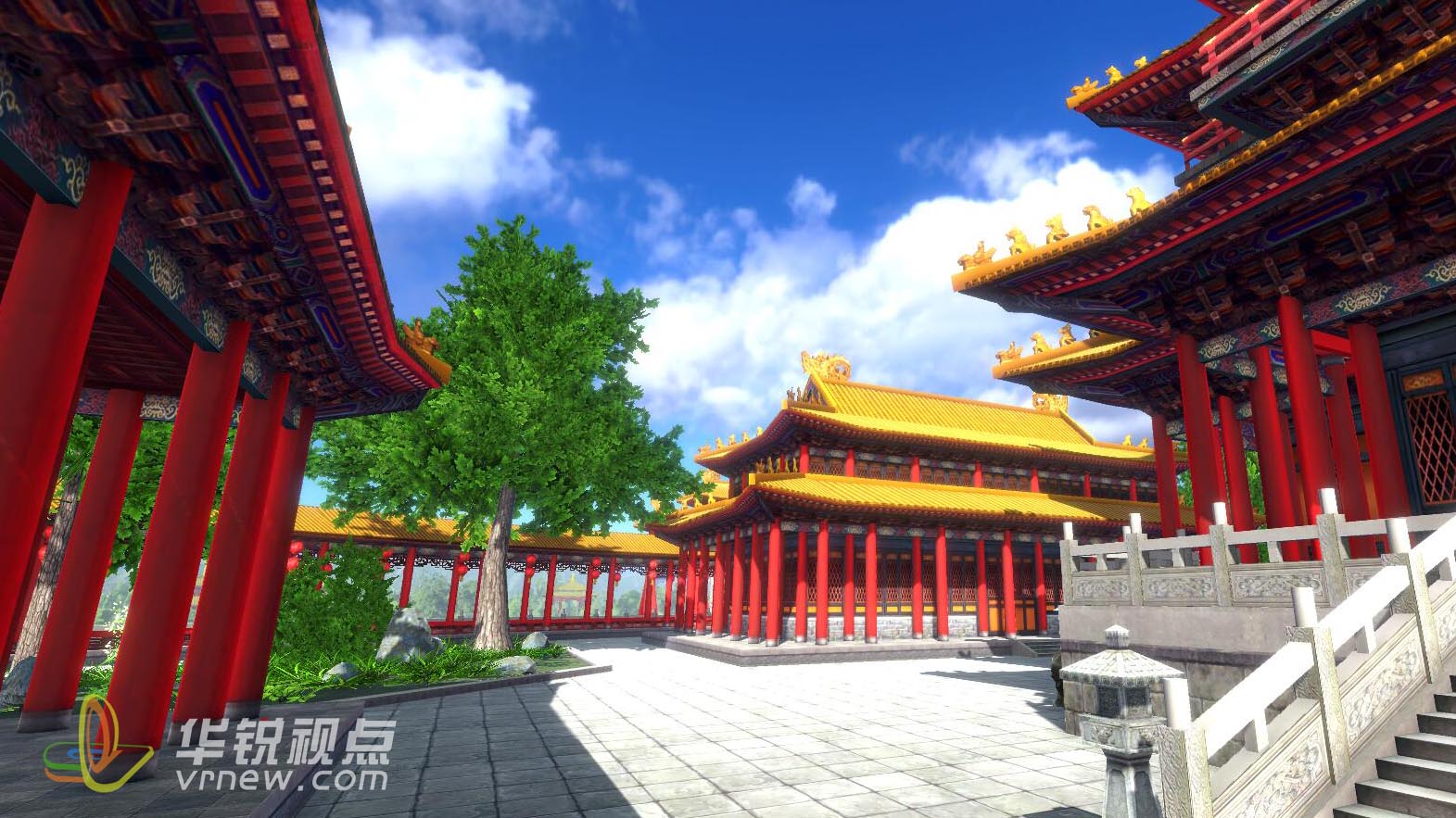 虛擬現(xiàn)實(shí)文物古跡，VR古跡復(fù)原制作，上海華銳視點(diǎn)