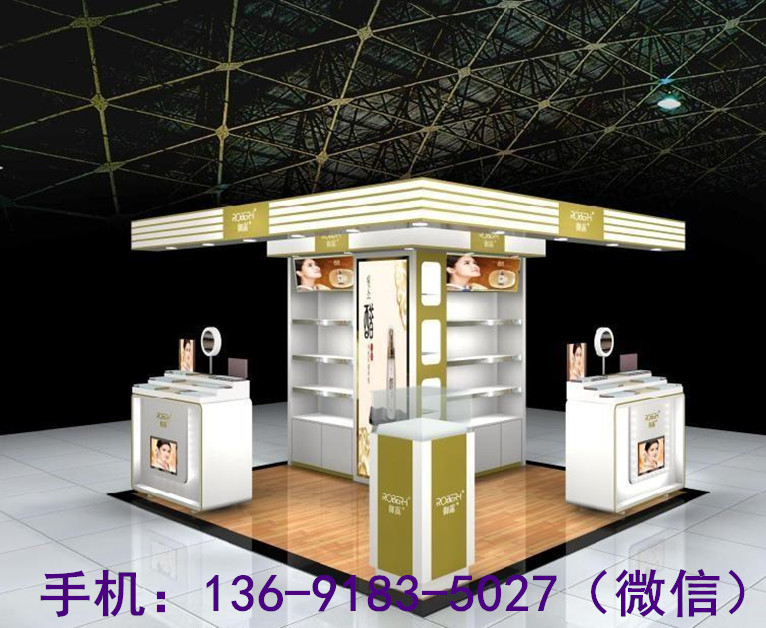 2017時尚*化妝品展柜帶燈具亞克力發(fā)光字