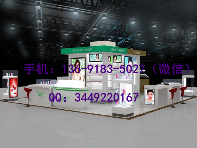 2017時尚*化妝品展柜帶燈具亞克力發(fā)光字