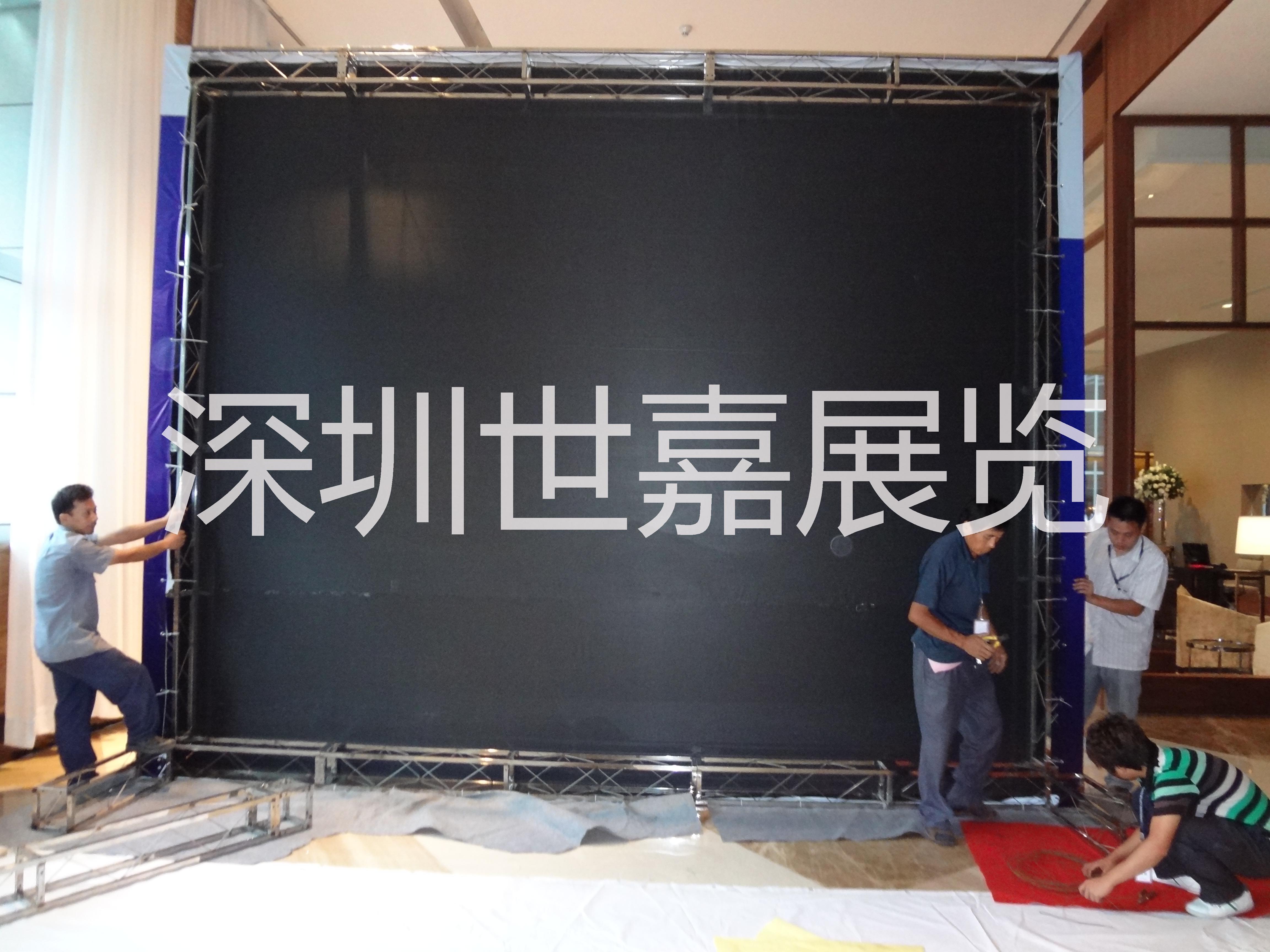 深圳桁架搭建 深圳桁架帳篷搭建 深圳桁架背景板搭建出租