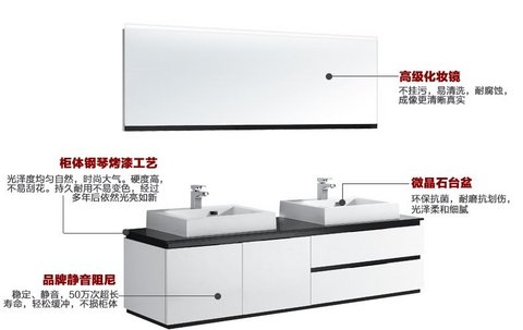 酒店商場現(xiàn)代浴室柜橡木簡約衛(wèi)浴柜 衛(wèi)浴柜商場定做款衛(wèi)浴柜